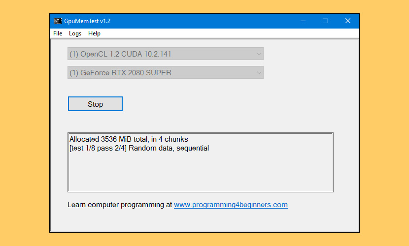 GpuMemTest